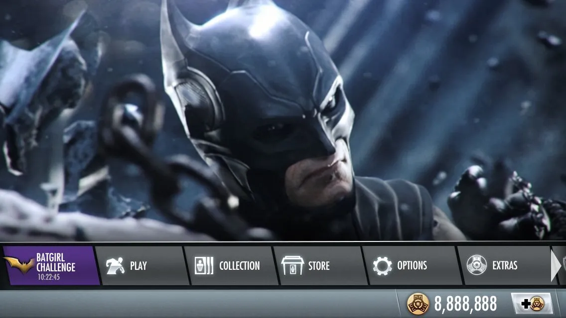 Injustice Mobile — design work by Brian Wing