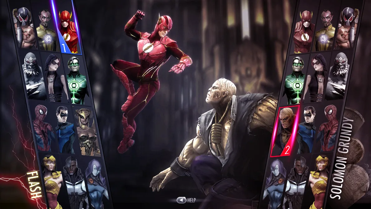Injustice: Gods Among Us — design work by Brian Wing