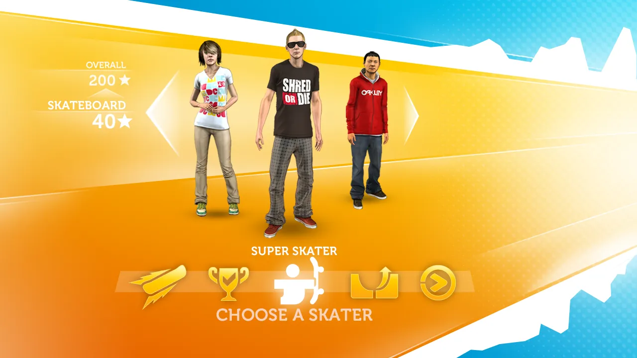 Tony Hawk Shred — design work by Brian Wing