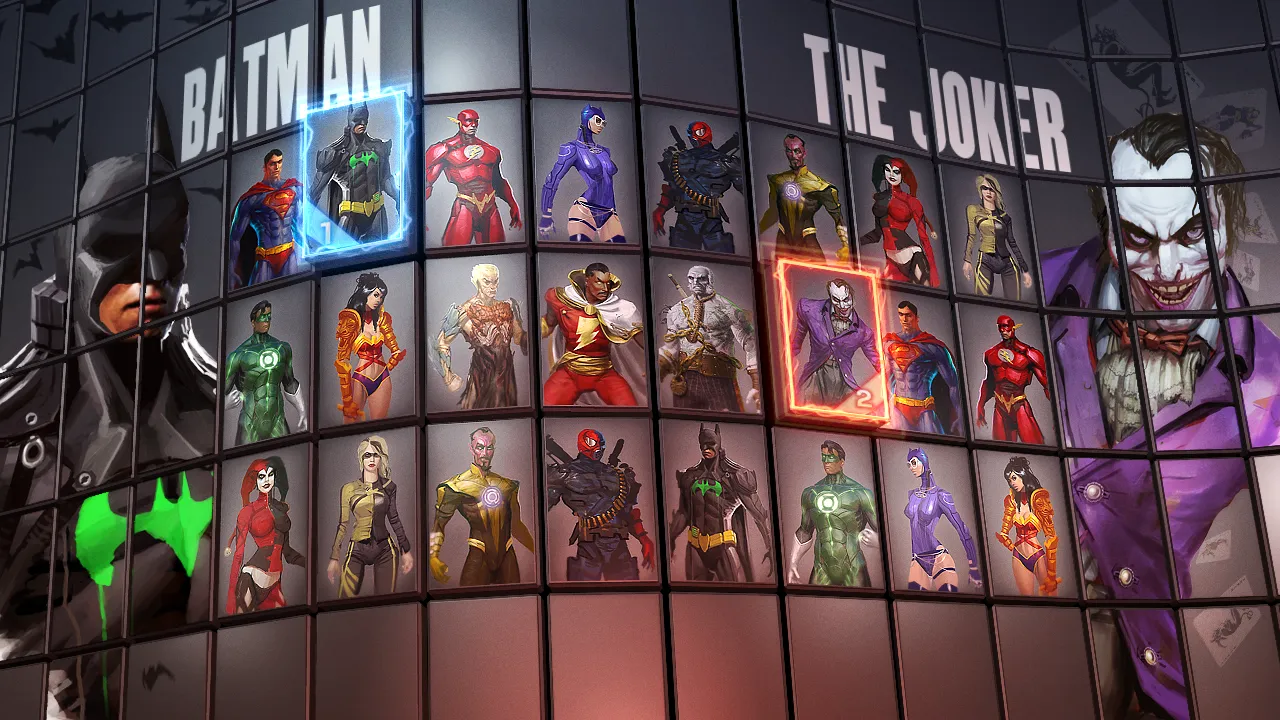 Injustice: Gods Among Us — design work by Brian Wing